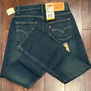 Big Boys Levi Size 14, 27x27 Slim Fit NWT